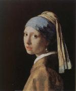 Jan Vermeer girl with apearl earring Sweden oil painting artist